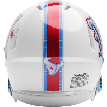Houston Texans 2026 Rivalries mini helmet back view