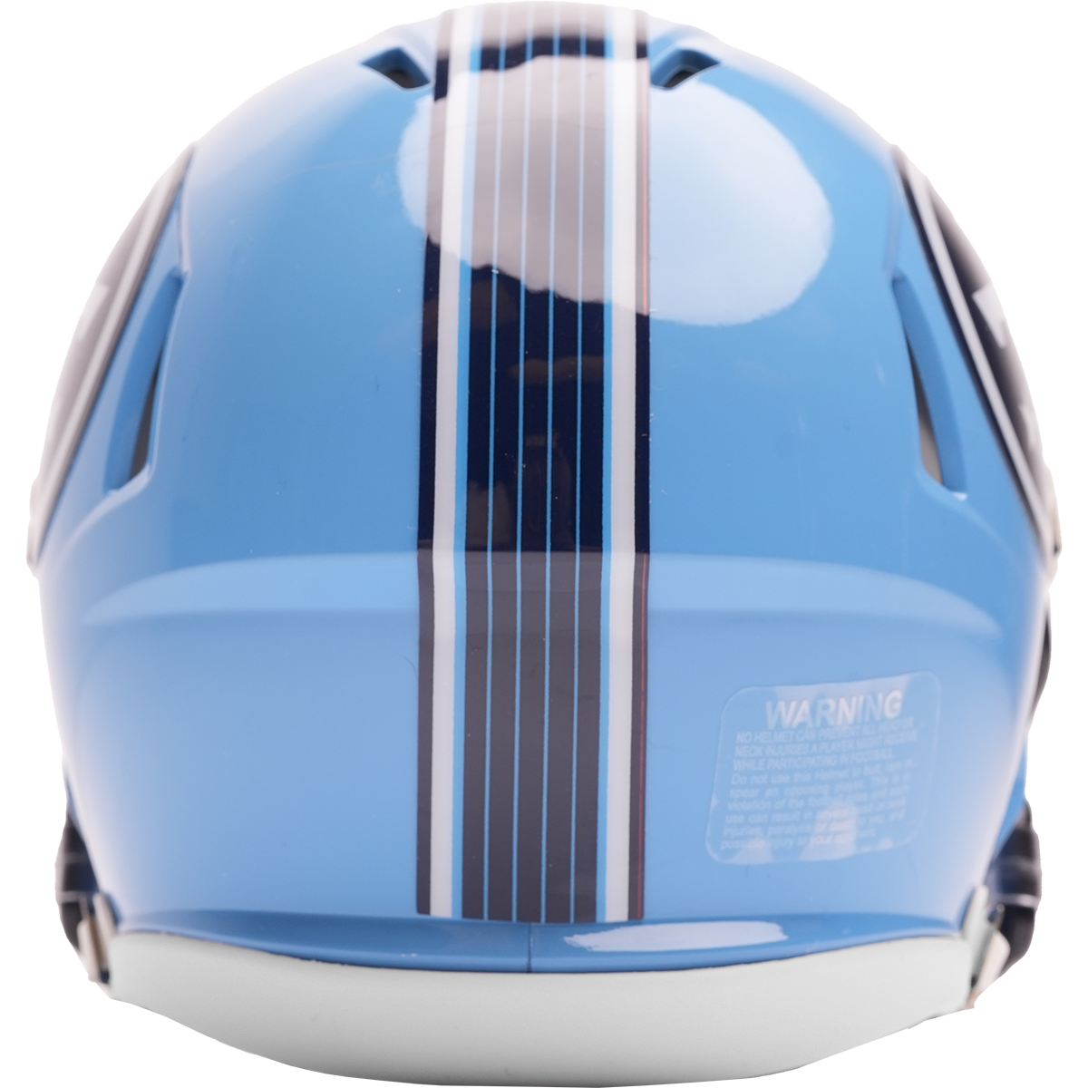 Tennessee Titans 2026 Rivalries mini helmet back view