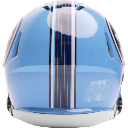 Tennessee Titans 2026 Rivalries mini helmet back view