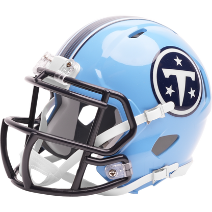Tennessee Titans 2026 Rivalries mini helmet left side view