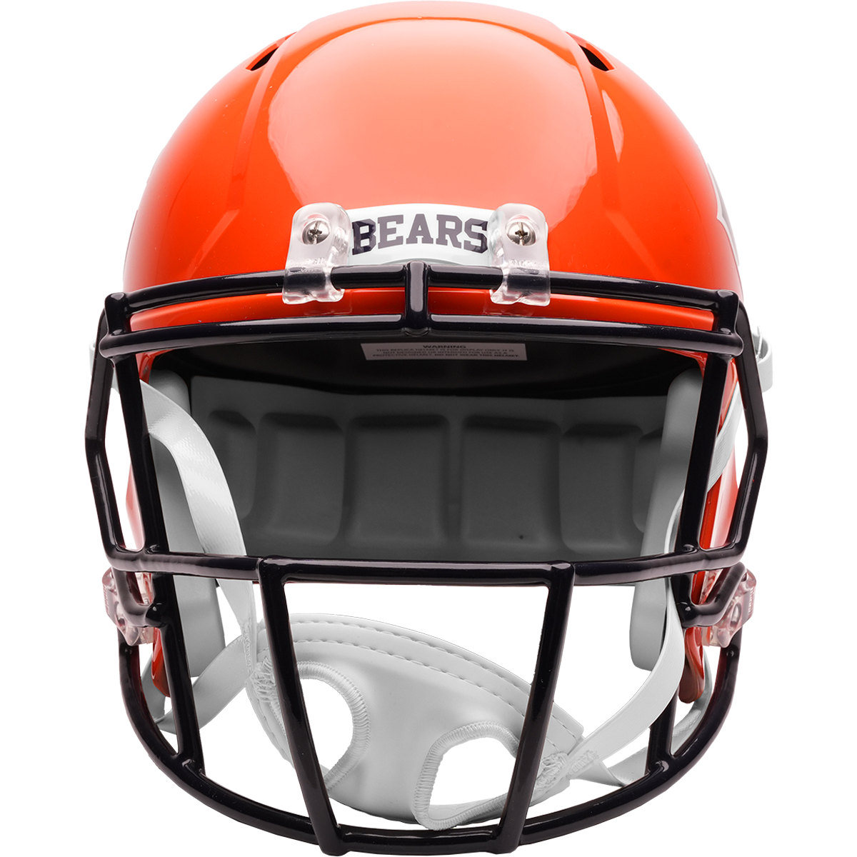 Chicago Bears full size 2026 Rivalries Alternate replica helmet front view