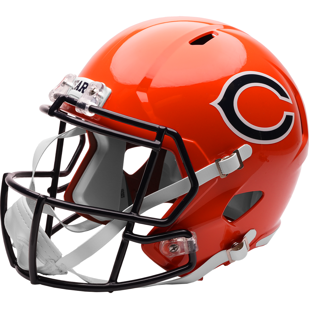 Chicago Bears full size 2026 Rivalries Alternate replica helmet left side view