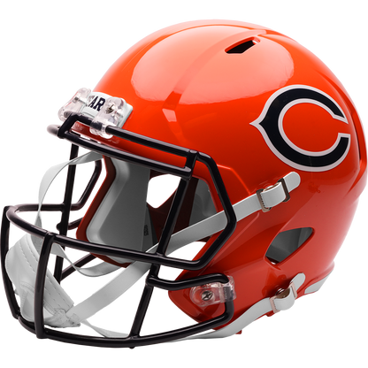 Chicago Bears full size 2026 Rivalries Alternate replica helmet left side view