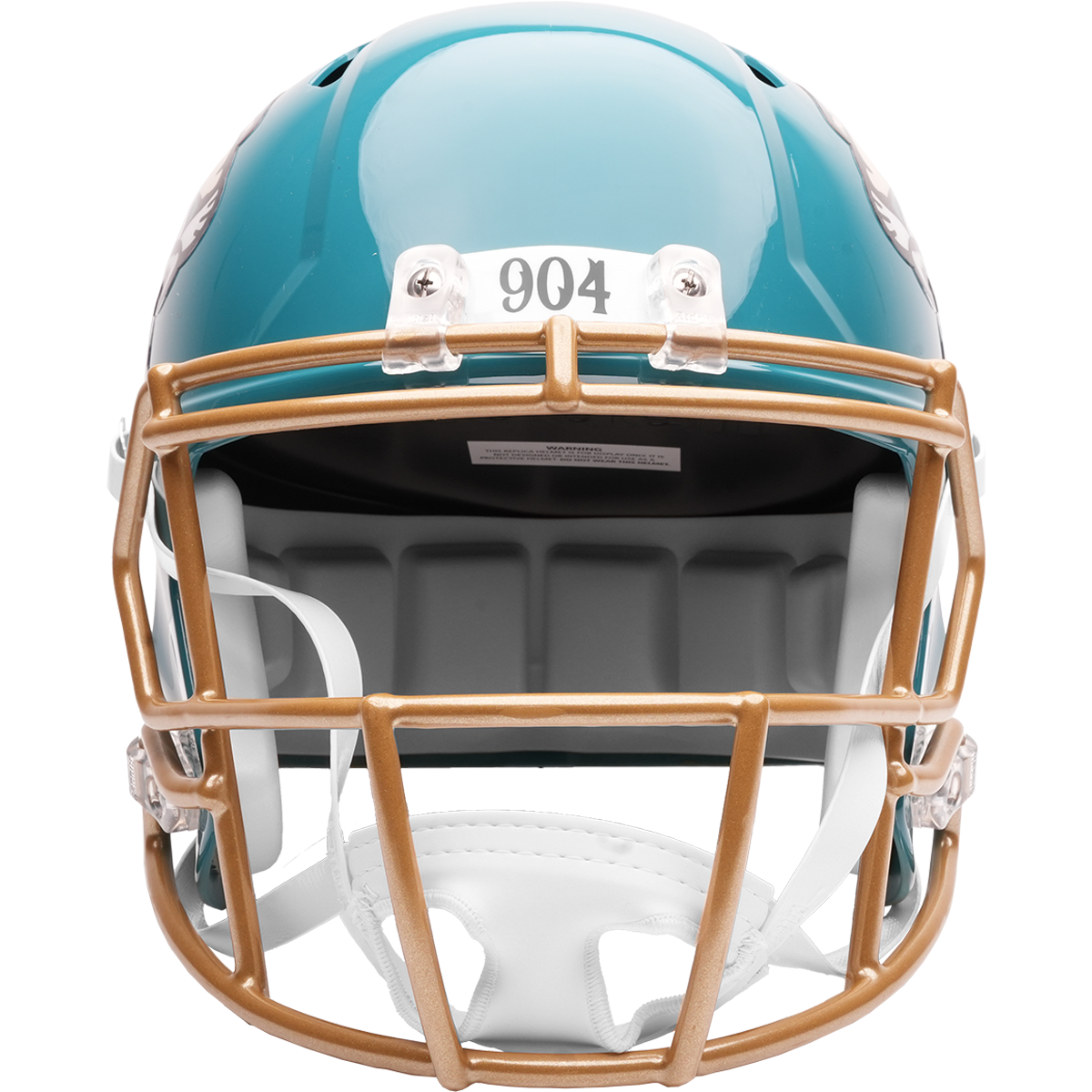 Jacksonville Jaguars full size 2026 Rivalries Alternate replica helmet front view