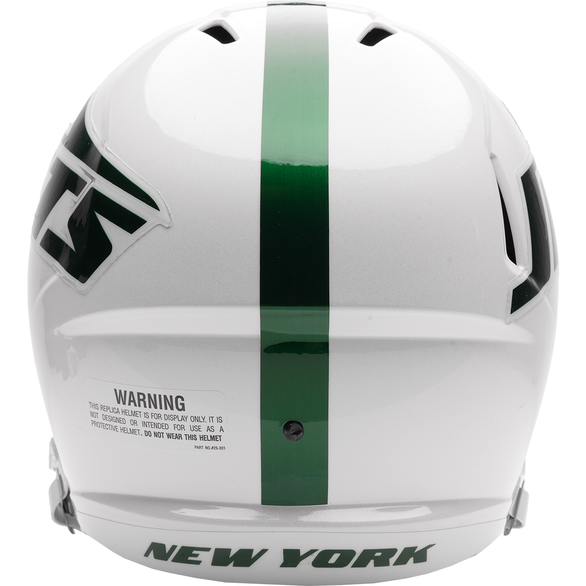 New York Jets 2026 Alternate full size replica helmet - back