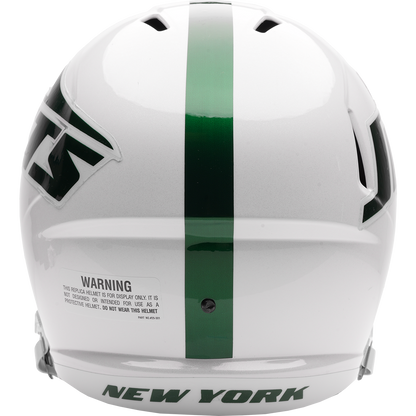 New York Jets 2026 Alternate full size replica helmet - back