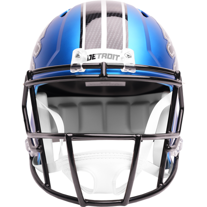 Detroit Lions full size 2026 Rivalries Alternate replica helmet front view