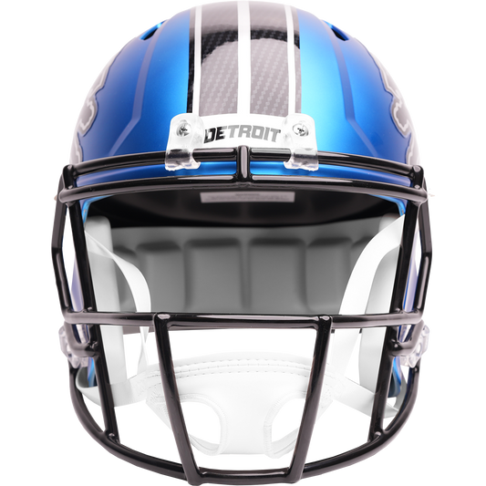 Detroit Lions full size 2026 Rivalries Alternate replica helmet front view