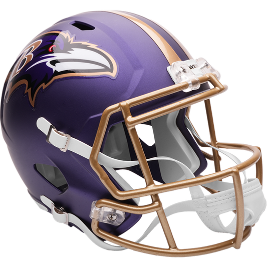 Baltimore Ravens (Purple Rising) 2026 Alternate full size replica helmet - main