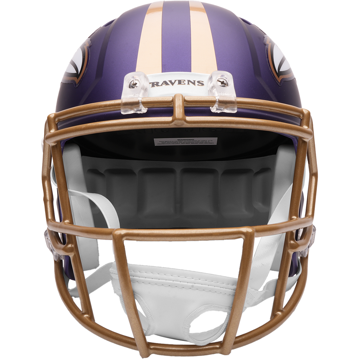 Baltimore Ravens (Purple Rising) 2026 Alternate full size replica helmet - front