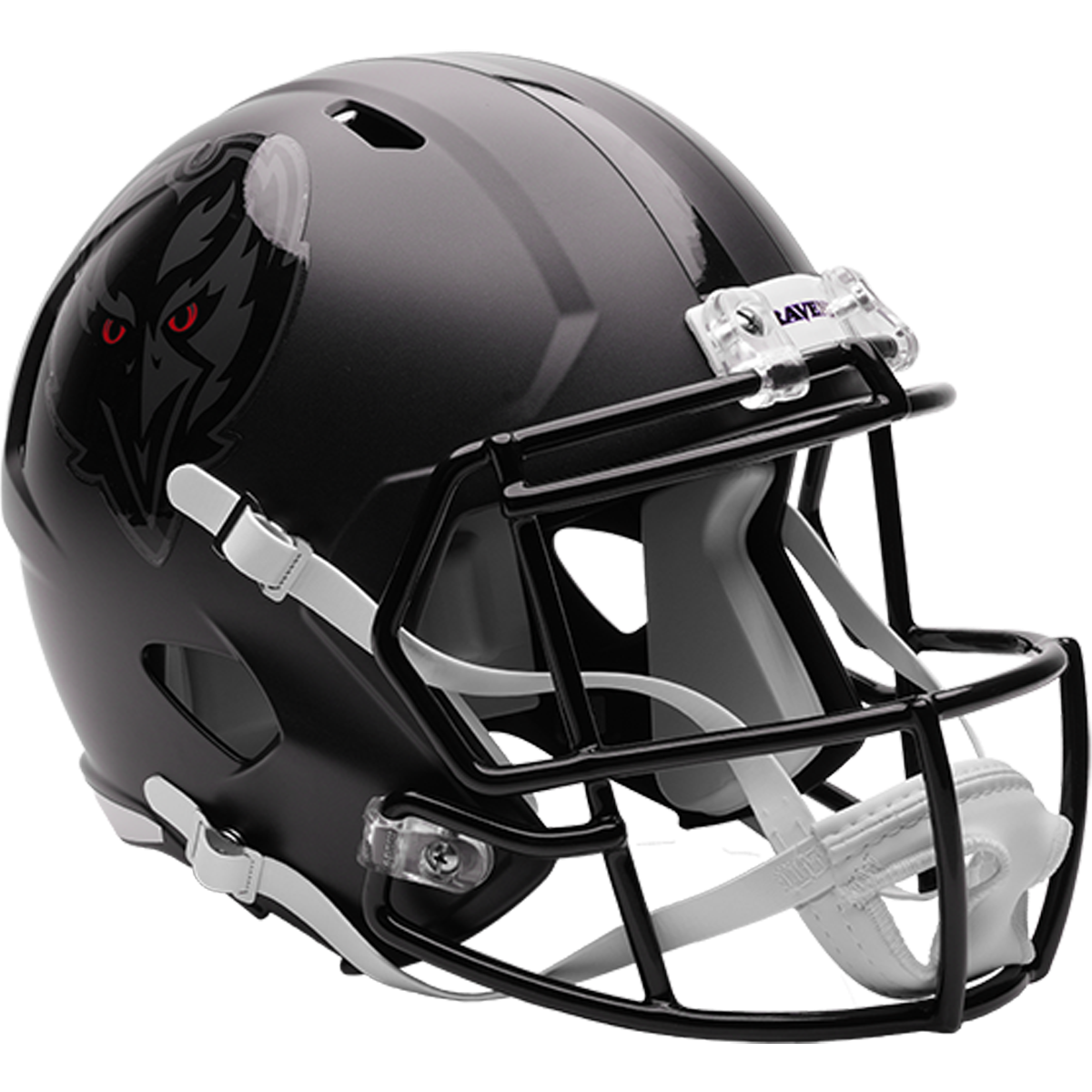 Baltimore Ravens (Darkness) 2026 Alternate full size replica helmet - main