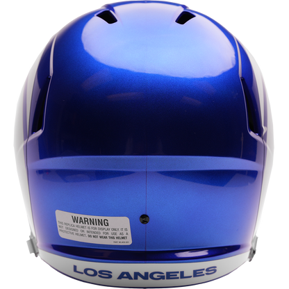 Los Angeles Rams 2026 Alternate full size replica helmet - back