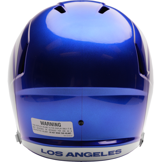 Los Angeles Rams 2026 Alternate full size replica helmet - back