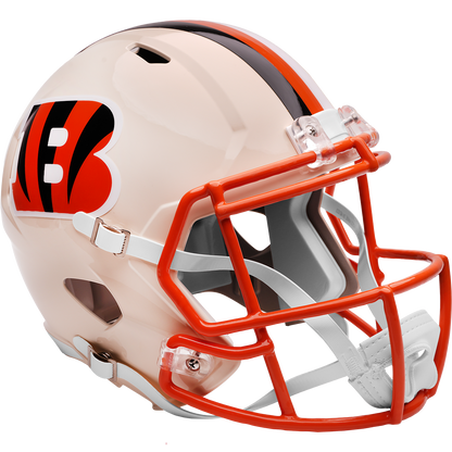 Cincinnati Bengals Riddell Speed Retro Replica Helmet – main view