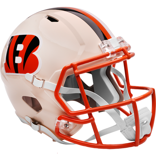 Cincinnati Bengals Riddell Speed Retro Replica Helmet – main view
