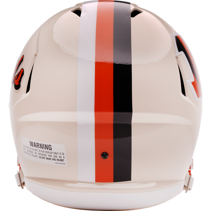Cincinnati Bengals Riddell Speed Retro Replica Helmet – back view