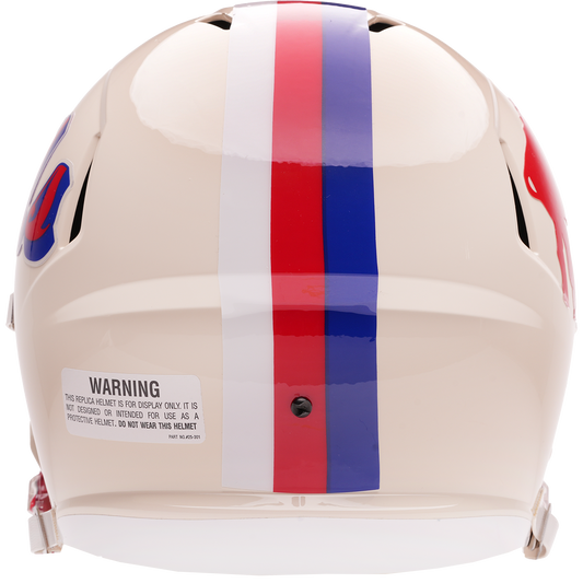 Buffalo Bills Riddell Speed Retro Replica Helmet – back view