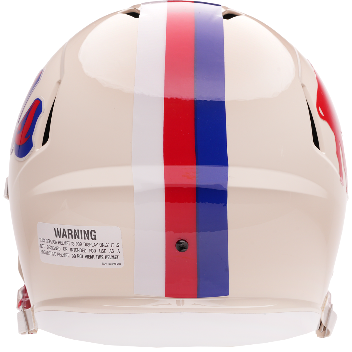 Buffalo Bills Riddell Speed Retro Replica Helmet – back view