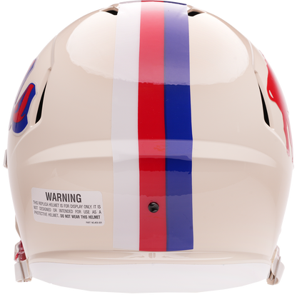 Buffalo Bills Riddell Speed Retro Replica Helmet – back view