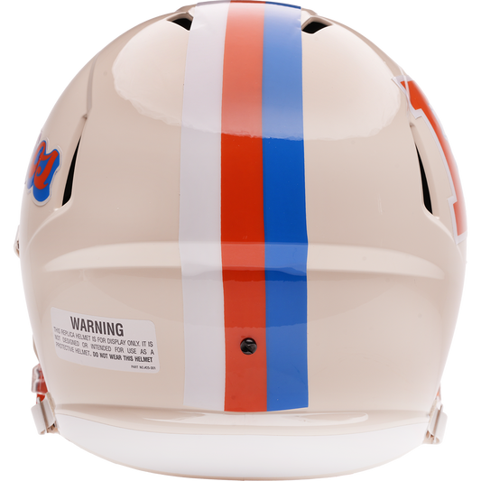 Denver Broncos Riddell Speed Retro Replica Helmet – back view