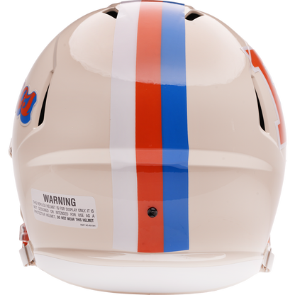Denver Broncos Riddell Speed Retro Replica Helmet – back view