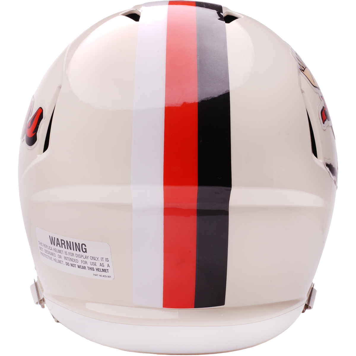 Cleveland Browns Riddell Speed Retro Replica Helmet – back view