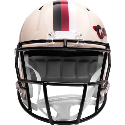 Arizona Cardinals Riddell Speed Retro Replica Helmet – front facemask view