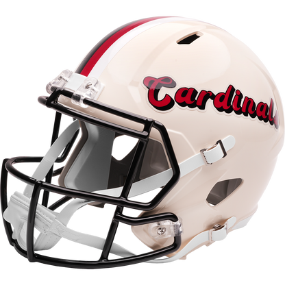 Arizona Cardinals Riddell Speed Retro Replica Helmet – left side logo view