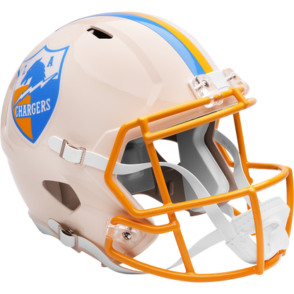 Los Angeles Chargers Riddell Speed Retro Replica Helmet – main view