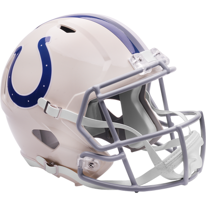 Indianapolis Colts Riddell Speed Retro Replica Helmet – main view