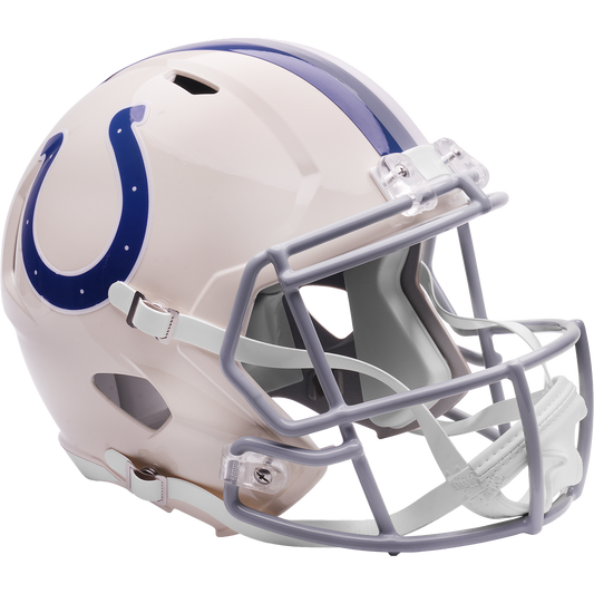 Indianapolis Colts Riddell Speed Retro Replica Helmet – main view