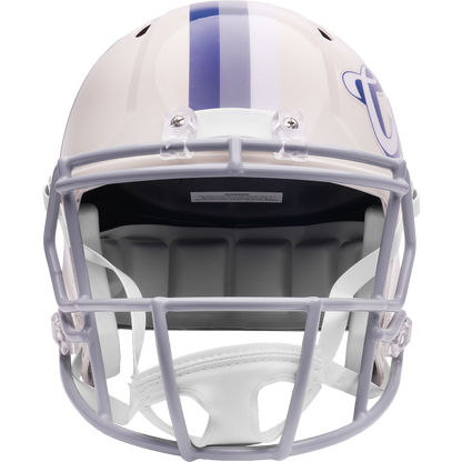 Indianapolis Colts Riddell Speed Retro Replica Helmet – front facemask view