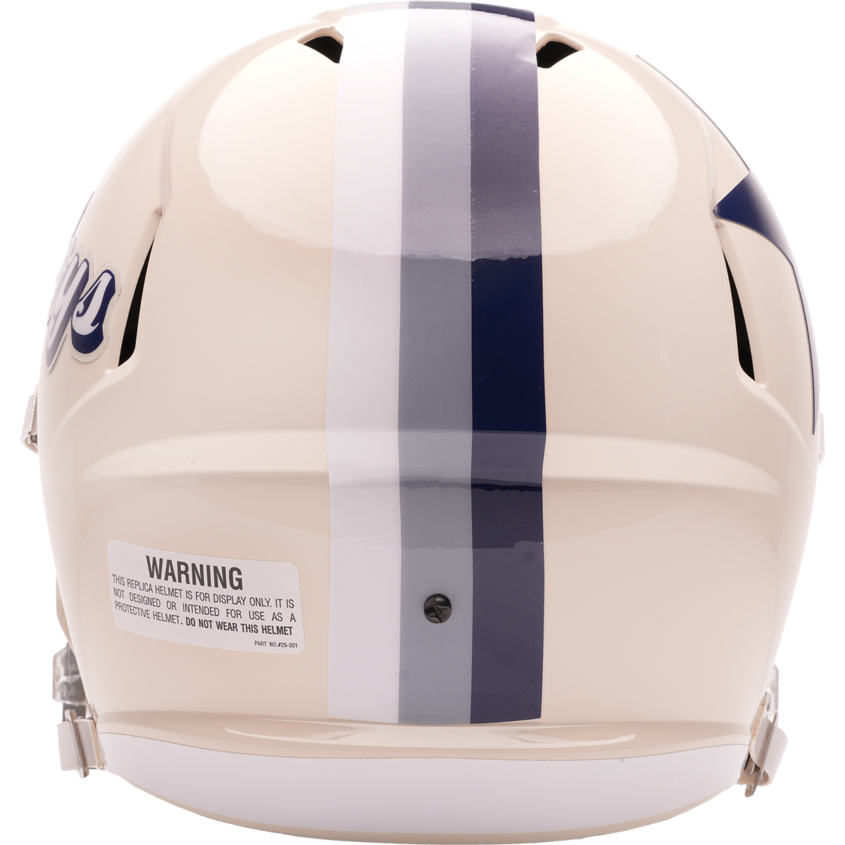 Dallas Cowboys Riddell Speed Retro Replica Helmet – back view