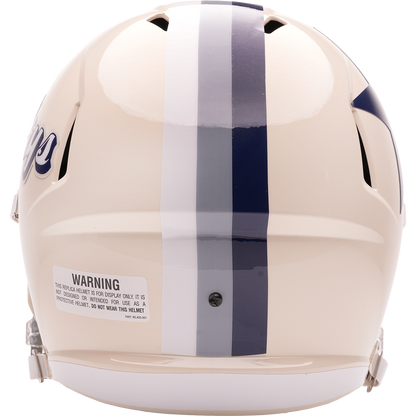 Dallas Cowboys Riddell Speed Retro Replica Helmet – back view