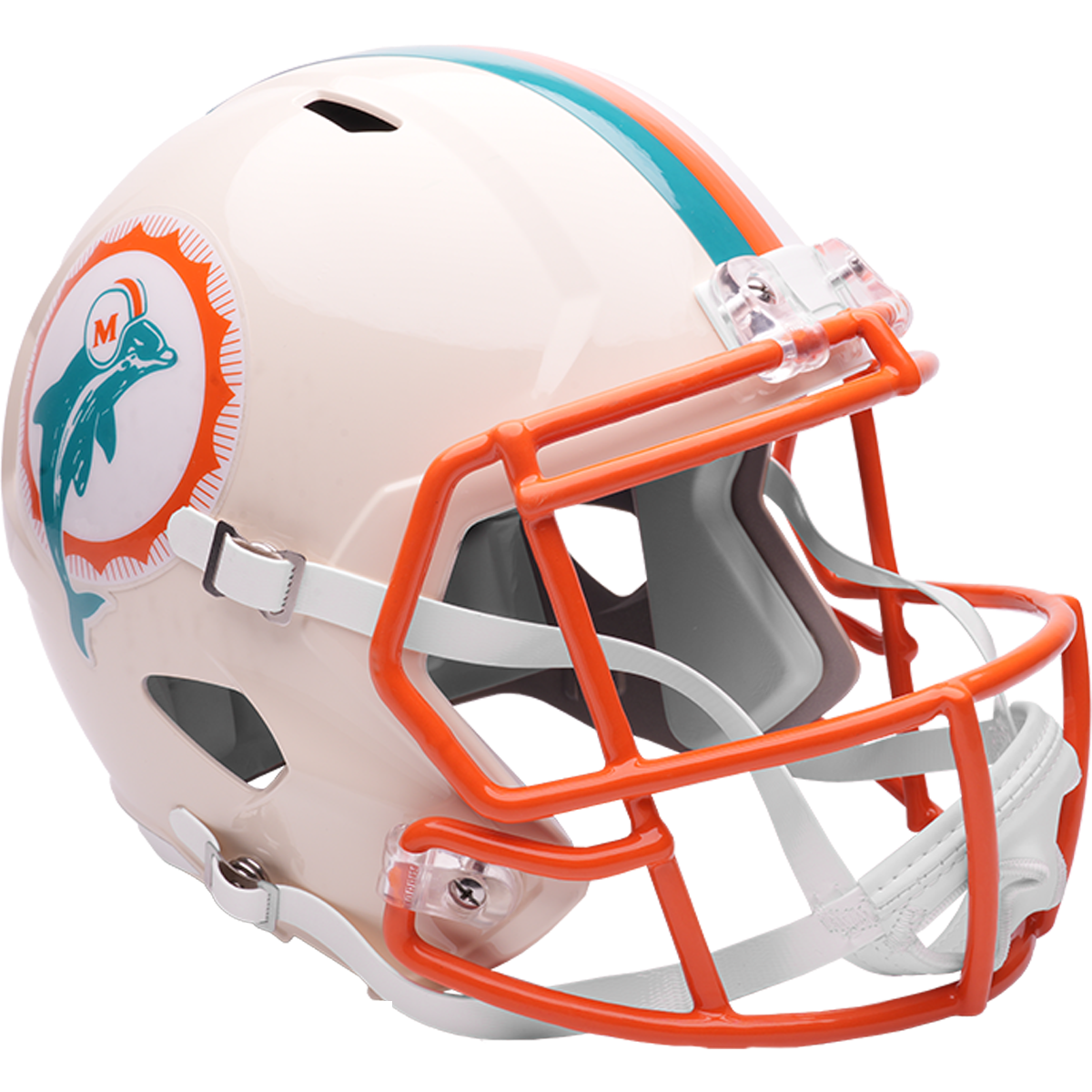 Miami Dolphins Riddell Speed Retro Replica Helmet – main view