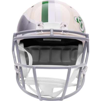 Philadelphia Eagles Riddell Speed Retro Replica Helmet – front facemask view