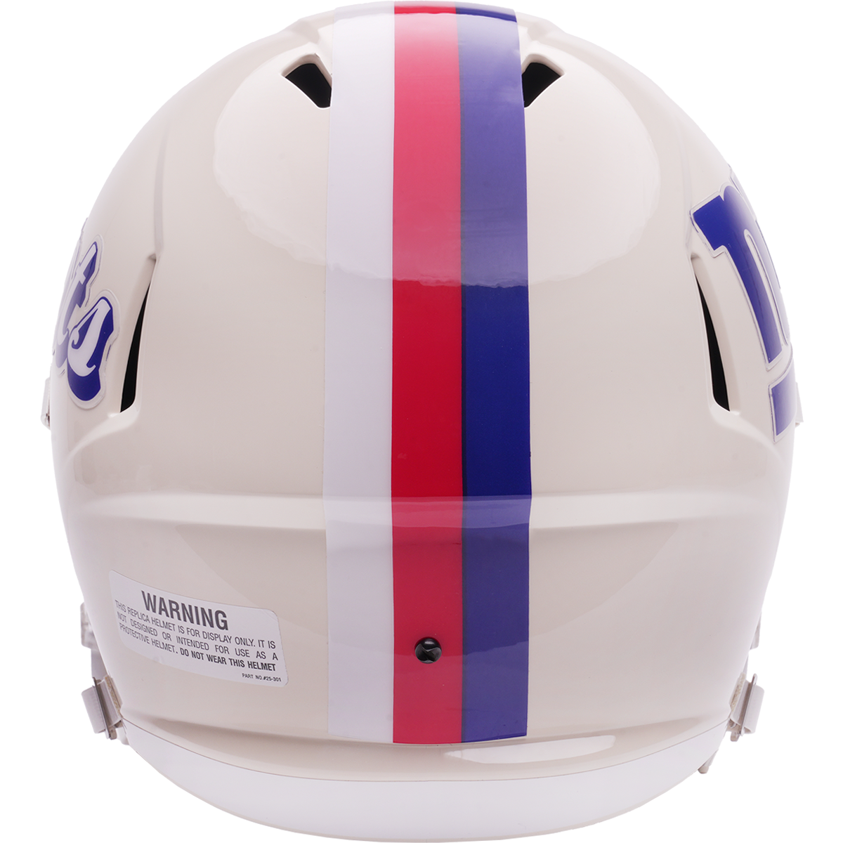 New York Giants Riddell Speed Retro Replica Helmet – back view