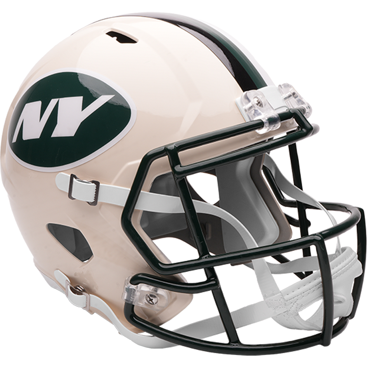 New York Jets Riddell Speed Retro Replica Helmet – main view