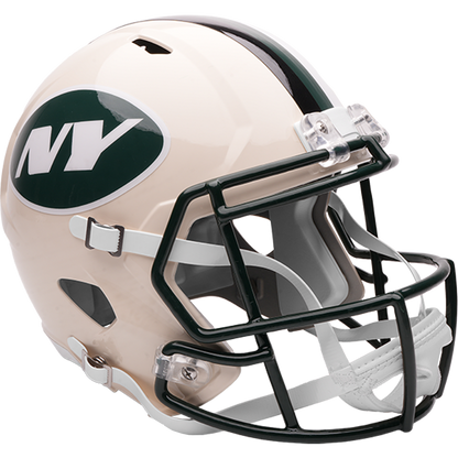 New York Jets Riddell Speed Retro Replica Helmet – main view