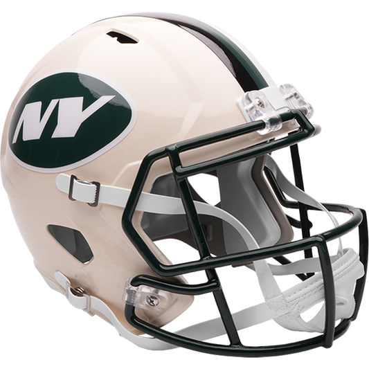 New York Jets Riddell Speed Retro Replica Helmet – main view