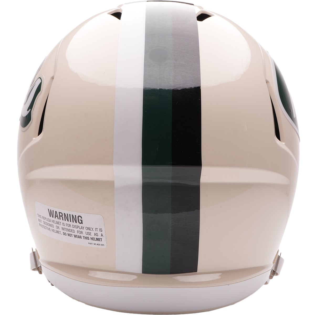 New York Jets Riddell Speed Retro Replica Helmet – back view