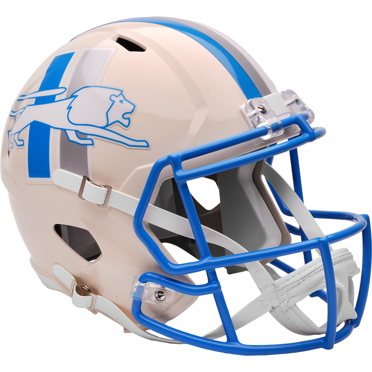 Detroit Lions Riddell Speed Retro Replica Helmet – main view