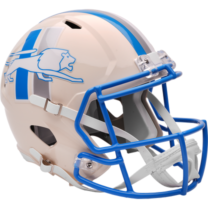 Detroit Lions Riddell Speed Retro Replica Helmet – main view