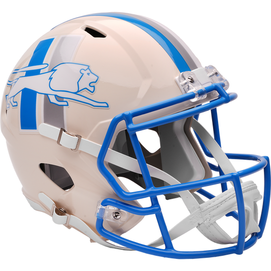 Detroit Lions Riddell Speed Retro Replica Helmet – main view