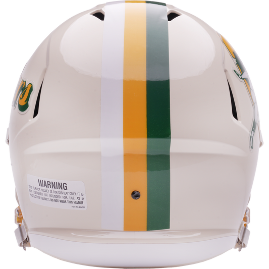 Green Bay Packers Riddell Speed Retro Replica Helmet – back view