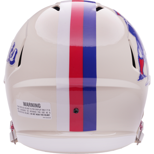 New England Patriots Riddell Speed Retro Replica Helmet – back view
