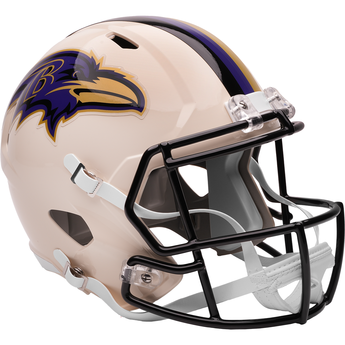 Baltimore Ravens Riddell Speed Retro Replica Helmet – main view