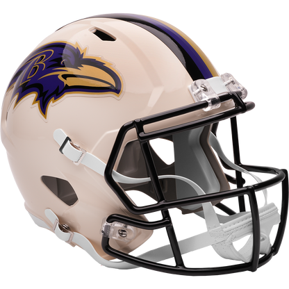 Baltimore Ravens Riddell Speed Retro Replica Helmet – main view