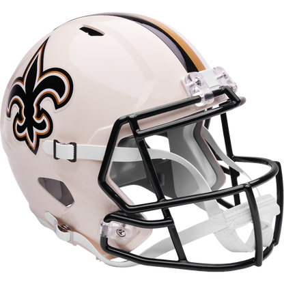 New Orleans Saints Riddell Speed Retro Replica Helmet – main view