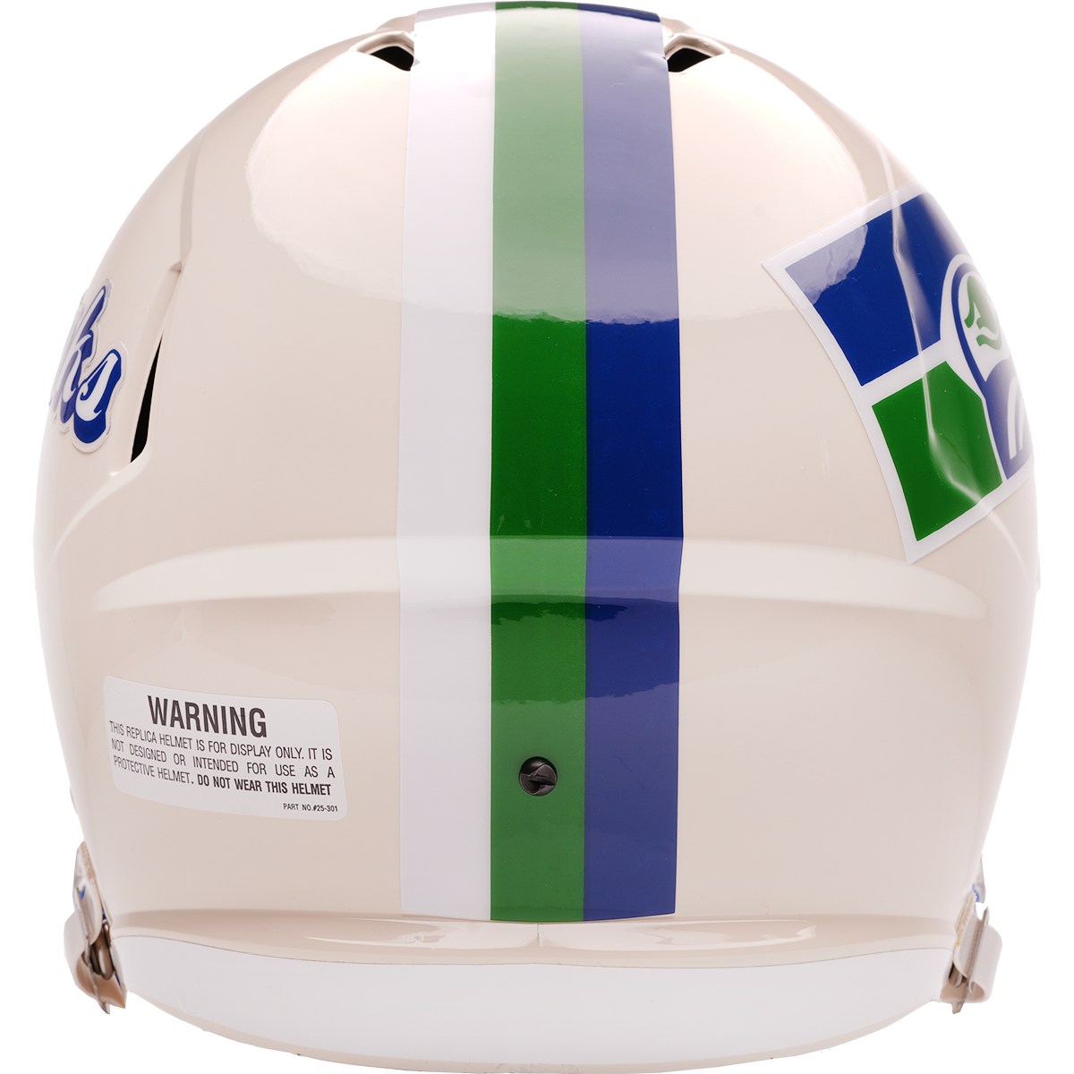 Seattle Seahawks Riddell Speed Retro Replica Helmet – back view
